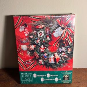 Vintage Sealed 1998 Springbok by Hallmark 500pc Jigsaw Puzzle w/Ornament